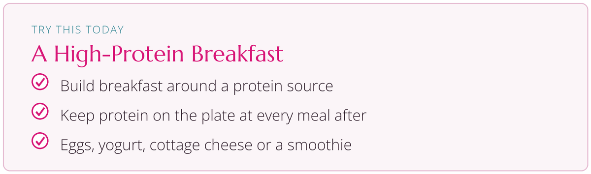 Try this today: A High-Protein Breakfast
