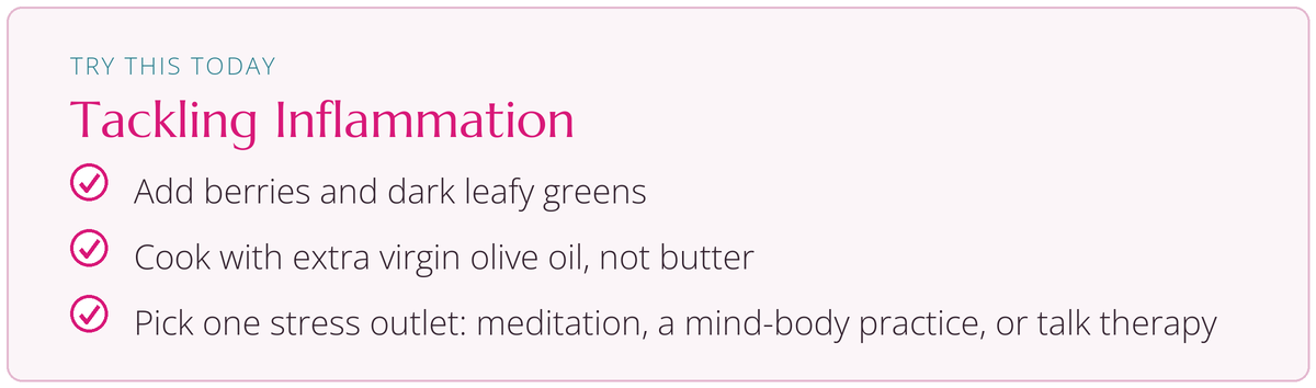 Try this today: Tackling Inflammation